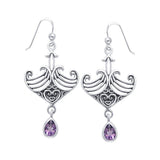 Celtic Maori Silver Earrings TER523 - Jewelry