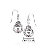 Celtic Trinity Knot Claddagh Earrings TER833 - Jewelry