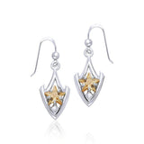 Designer Elegant Cubic Zirconia Star Earrings TER844 - Jewelry