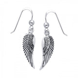 Angel Wing Sterling Silver Earrings TER927
