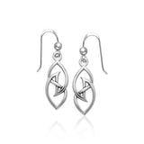 Modern Celtic Knot Earrings TER980 - Jewelry