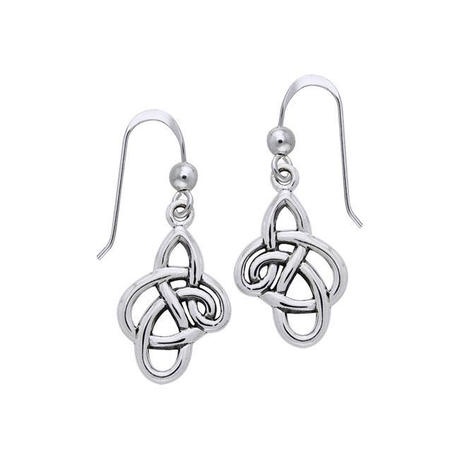Modern Celtic Knot Earrings TER981 - Jewelry