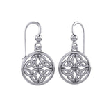 Celtic Triquetra Silver Earrings TER982 - Jewelry