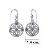 Celtic Triquetra Silver Earrings TER982 - Jewelry