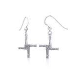 Brigids Cross Earrings TER983 - Jewelry