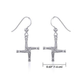 Brigids Cross Earrings TER983 - Jewelry