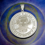 Larger First Pentacle of the Sun Solomon Seal Pendant TMD217 - Jewelry