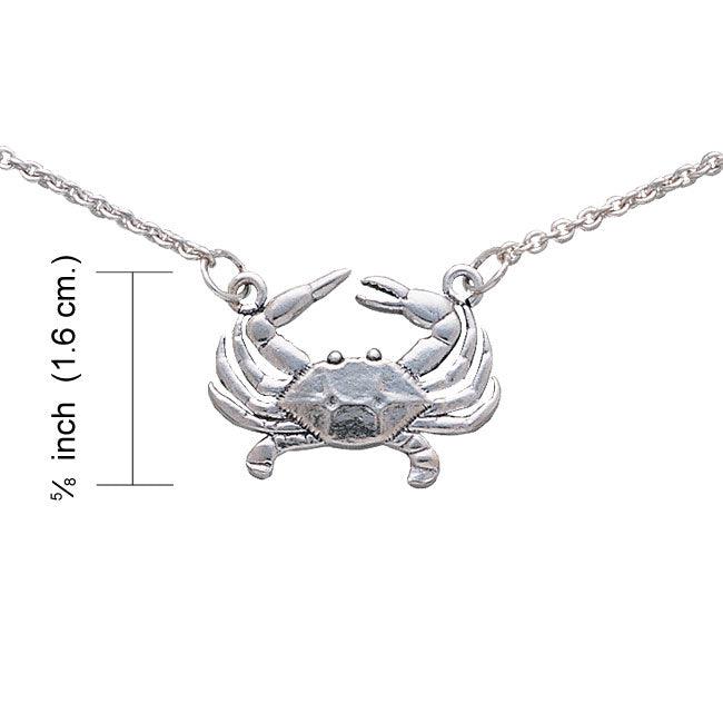 Silver Crab Necklace TN021 - Jewelry
