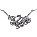 Mystical Spirit of the Sea Dragon ~ Sterling Silver Jewelry Necklace TN103 - Jewelry