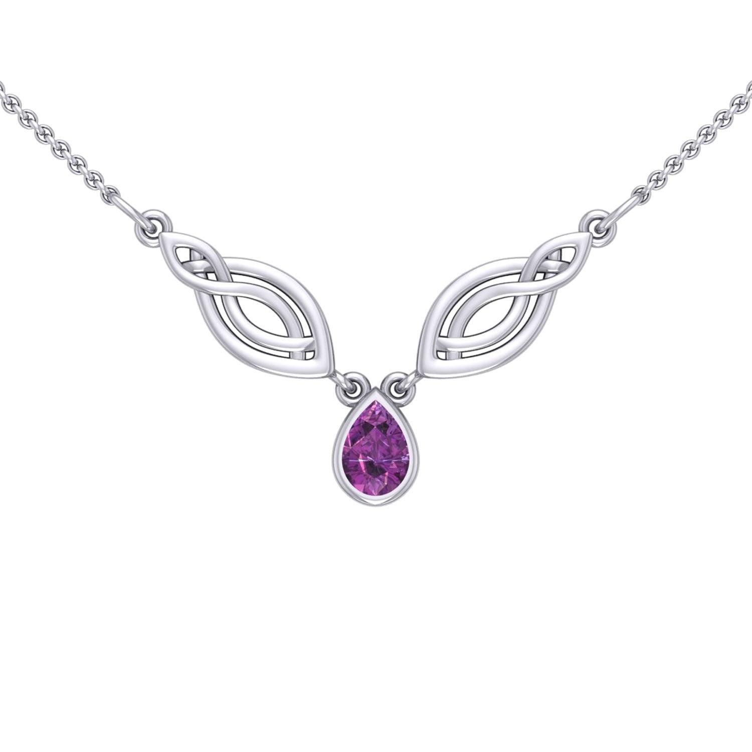 Laced Filigree Necklace TN117 - Jewelry