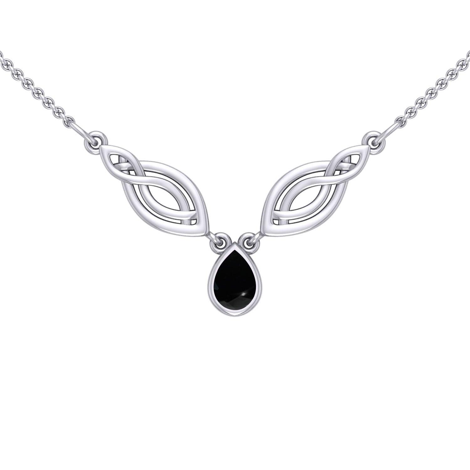 Laced Filigree Necklace TN117 - Jewelry