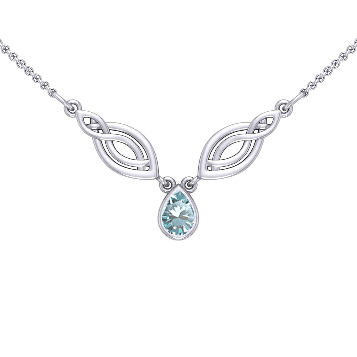 Laced Filigree Necklace TN117 - Jewelry