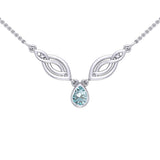 Laced Filigree Necklace TN117 - Jewelry