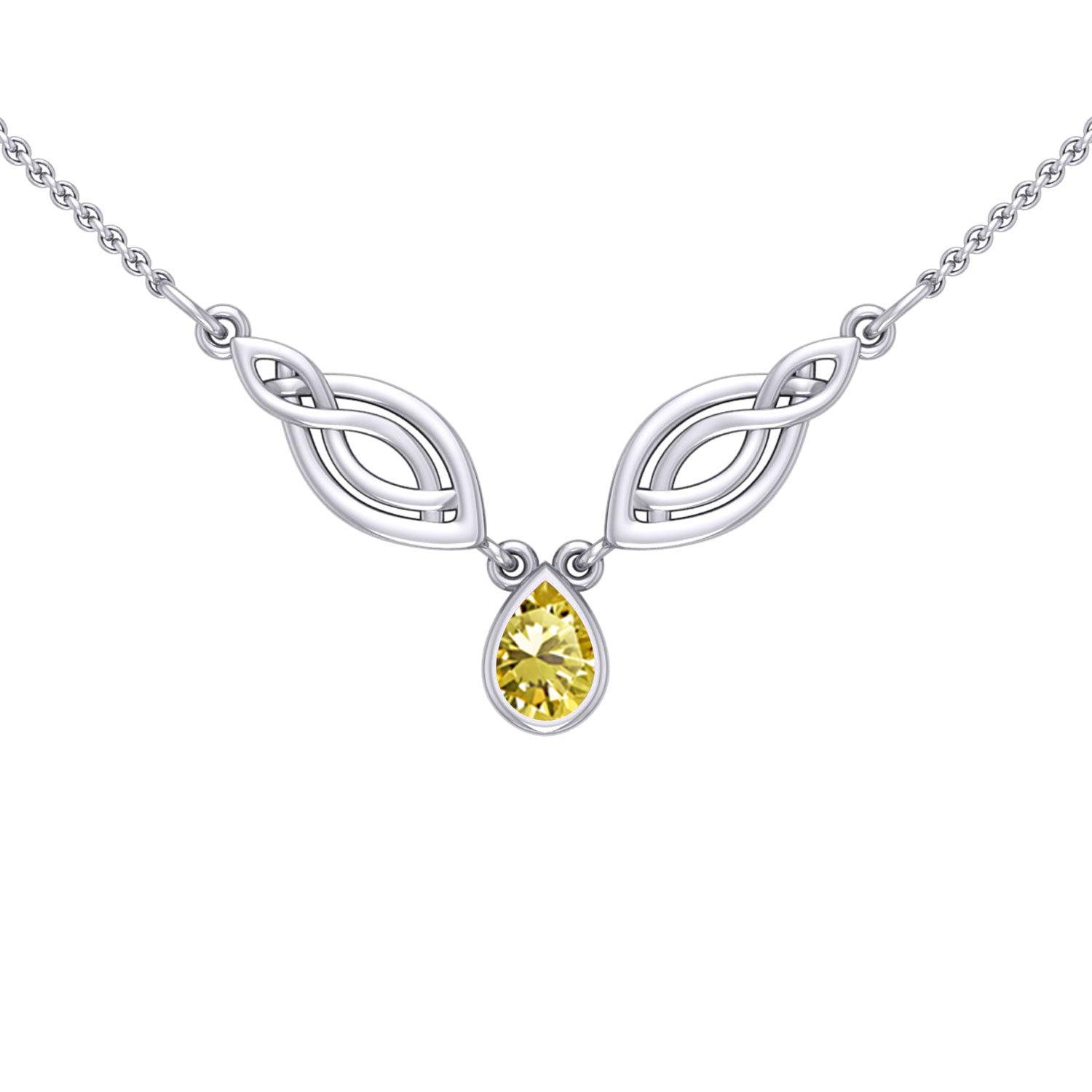 Laced Filigree Necklace TN117 - Jewelry