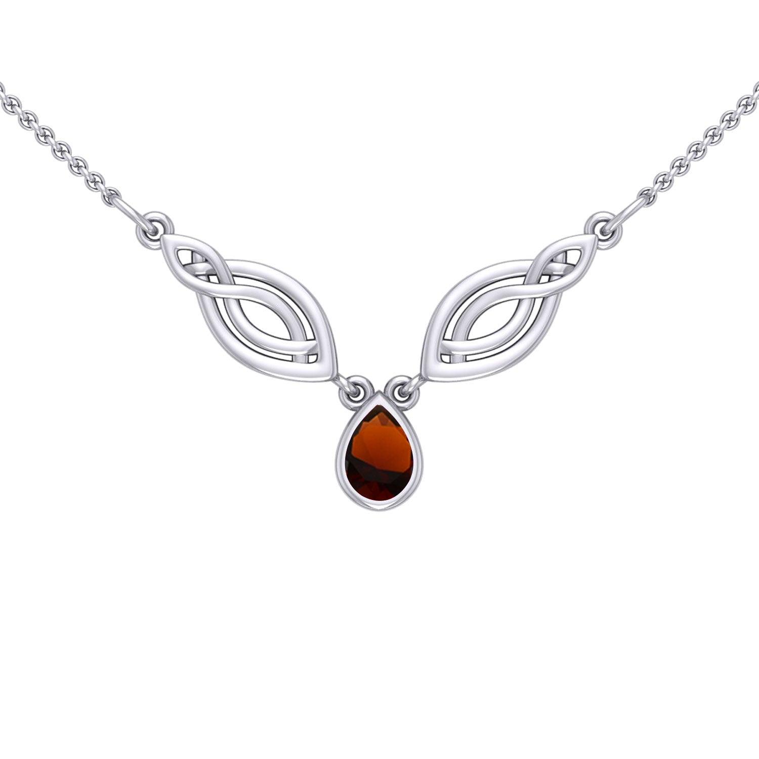 Laced Filigree Necklace TN117 - Jewelry