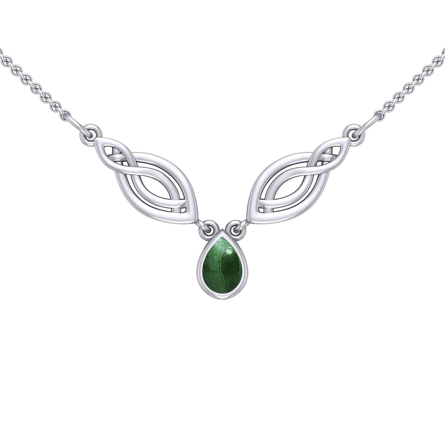 Laced Filigree Necklace TN117 - Jewelry