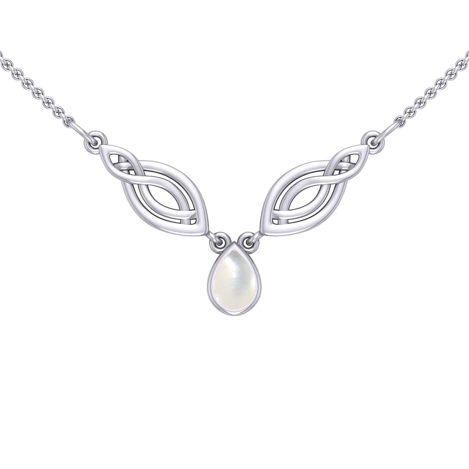 Laced Filigree Necklace TN117 - Jewelry