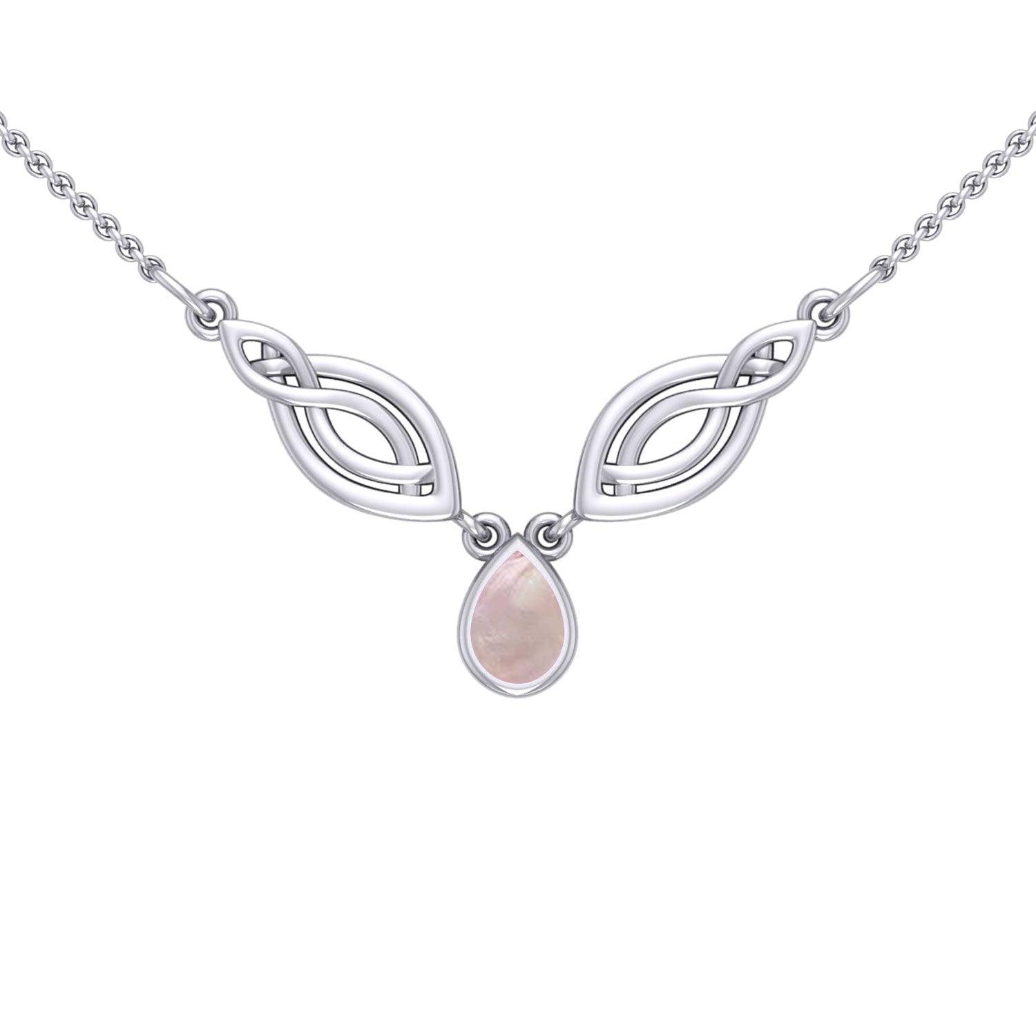 Laced Filigree Necklace TN117 - Jewelry