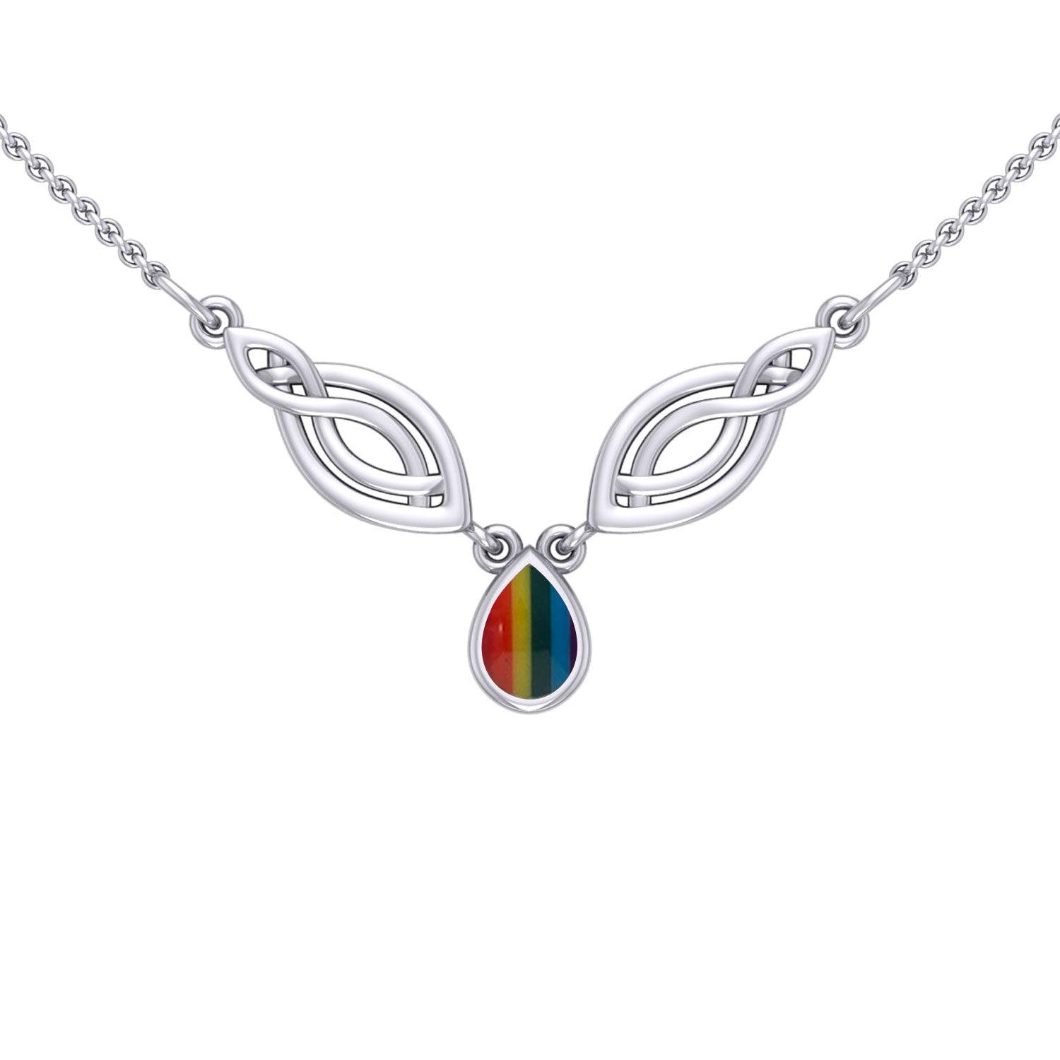 Laced Filigree Necklace TN117 - Jewelry