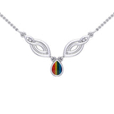 Laced Filigree Necklace TN117 - Jewelry