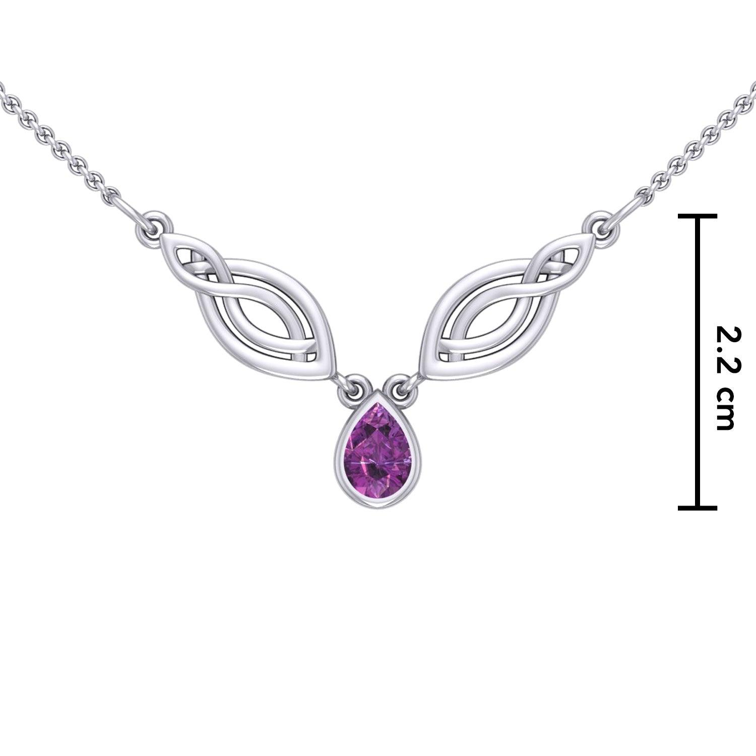 Laced Filigree Necklace TN117 - Jewelry