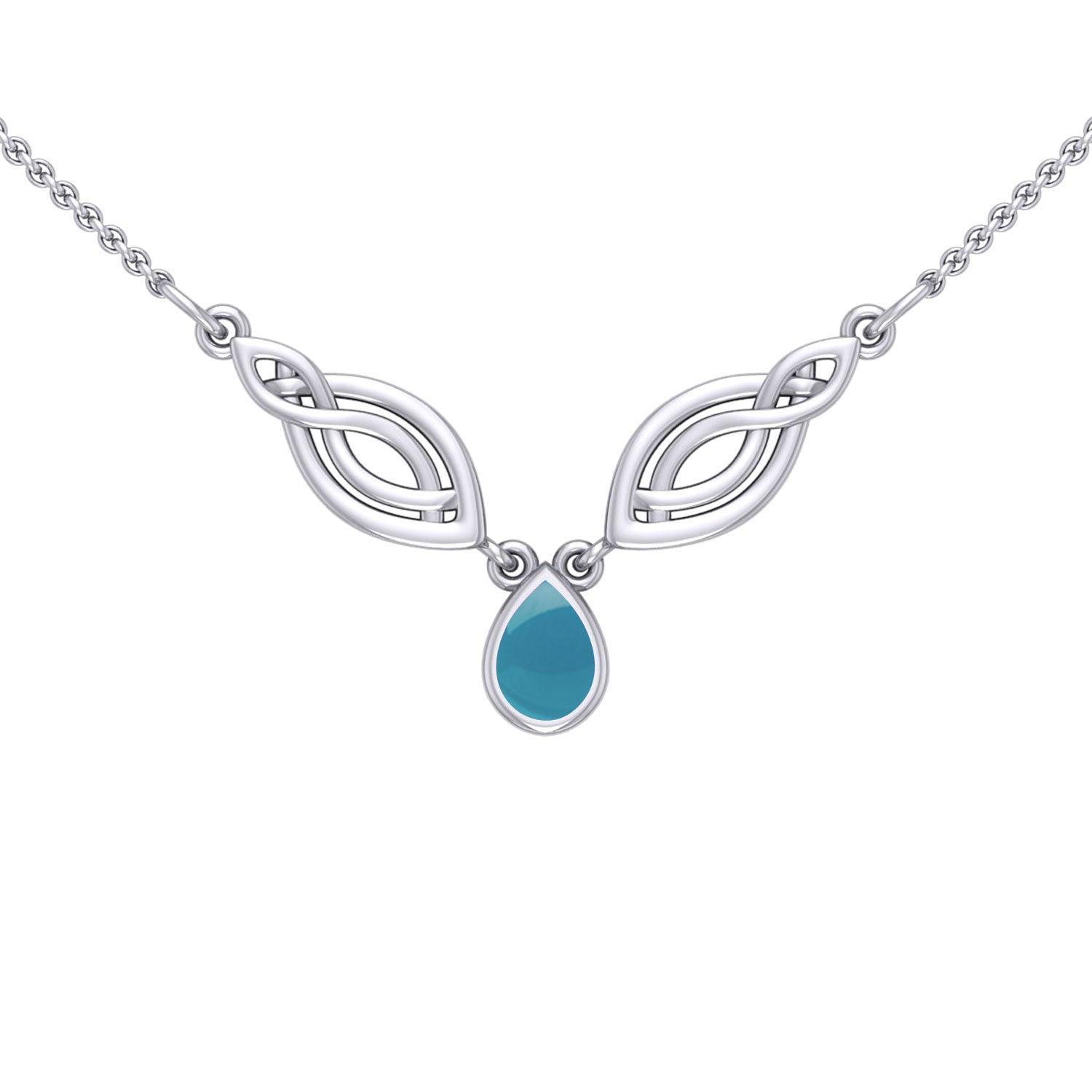 Laced Filigree Necklace TN117 - Jewelry