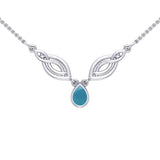 Laced Filigree Necklace TN117 - Jewelry