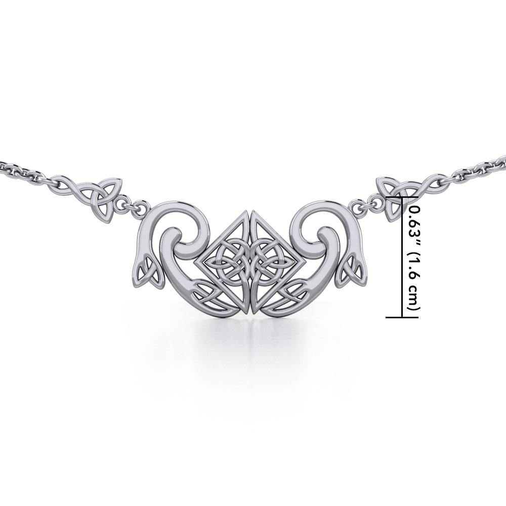 Modern Celtic Knot Necklace TN161 - Jewelry