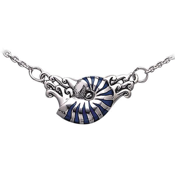 Nautilus Silver Necklace TN246 - Jewelry