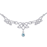 Celtic Knotwork Silver Necklace TN261 - Jewelry
