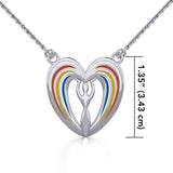 Goddess of Manifestation Silver Necklace TN283 - Jewelry