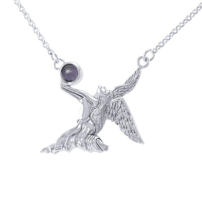 Angel of Passion Silver Necklace TN290 - Jewelry