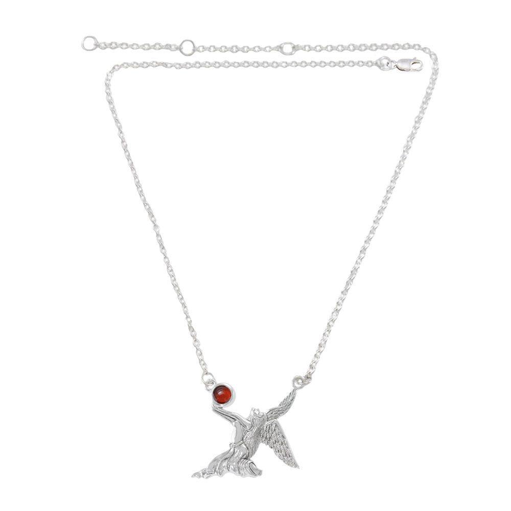 Angel of Passion Silver Necklace TN290 - Jewelry