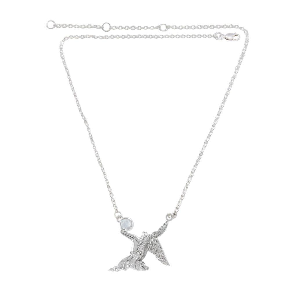 Angel of Passion Silver Necklace TN290 - Jewelry