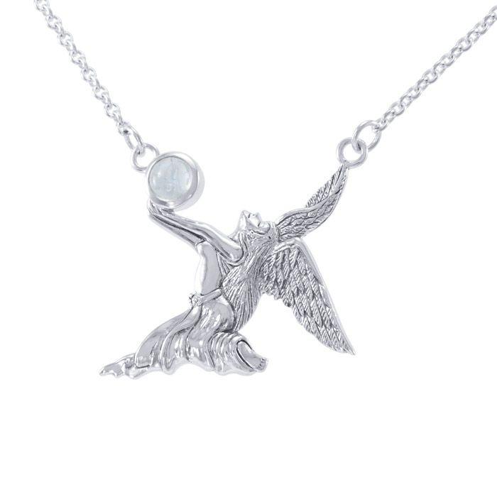 Angel of Passion Silver Necklace TN290 - Jewelry