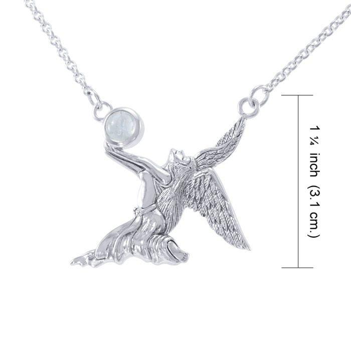 Angel of Passion Silver Necklace TN290 - Jewelry