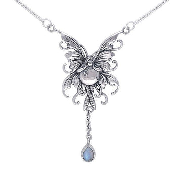 Bubble Rider Fairy Silver Necklace TN300 - Jewelry