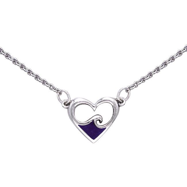 I love the Sea Wave Silver Necklace TNC008 - Jewelry