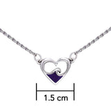 I love the Sea Wave Silver Necklace TNC008 - Jewelry