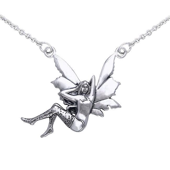 Glamour Fairy Silver Necklace by Amy Brown TNC017 - Jewelry