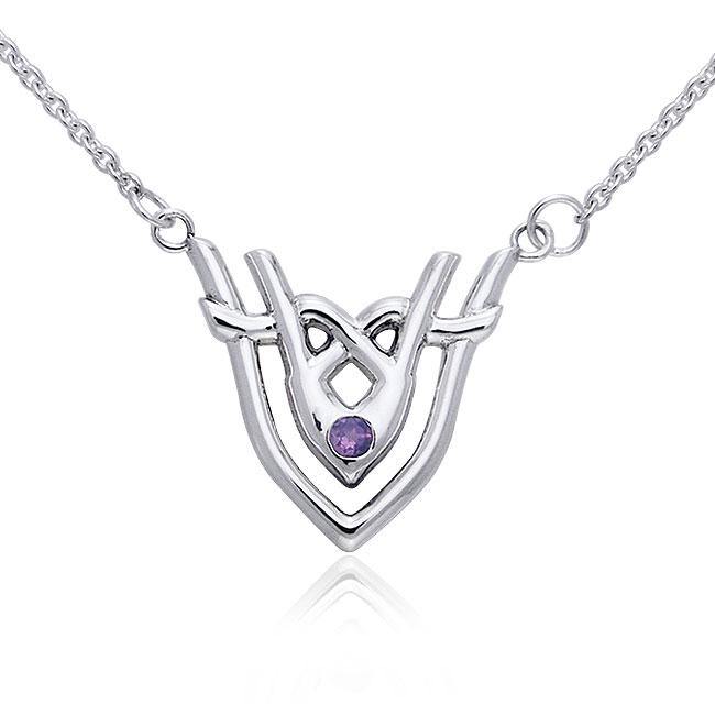 Art Deco Silver Necklace TNC057 - Jewelry