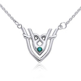 Art Deco Silver Necklace TNC057 - Jewelry