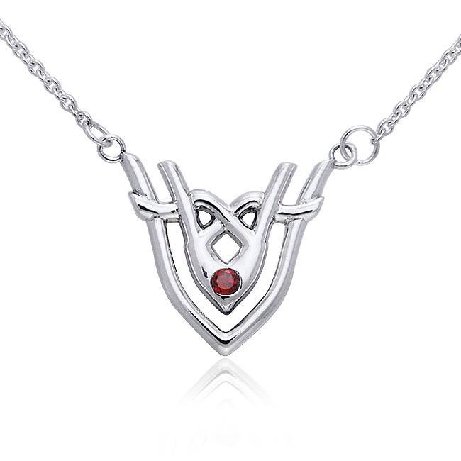Art Deco Silver Necklace TNC057 - Jewelry