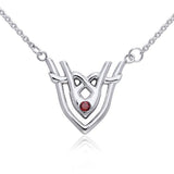 Art Deco Silver Necklace TNC057 - Jewelry