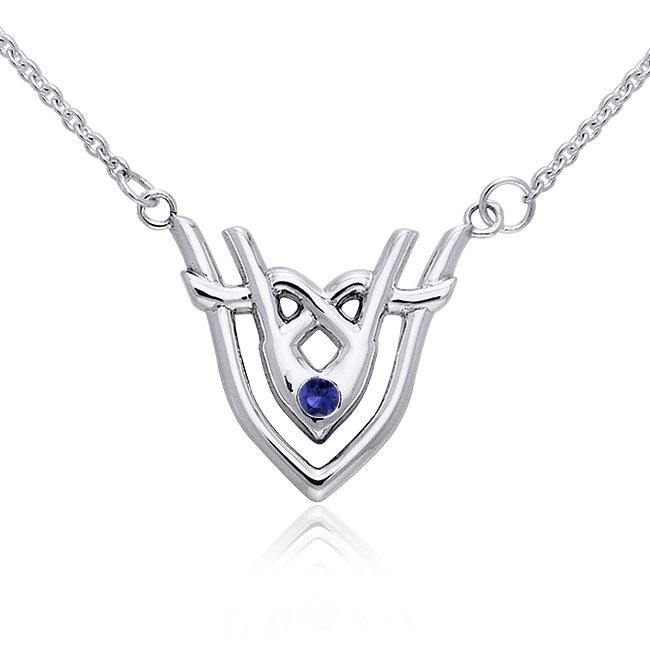 Art Deco Silver Necklace TNC057 - Jewelry