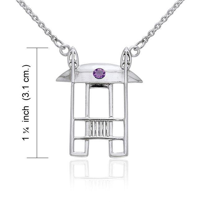 Art Deco Silver Necklace TNC065 - Jewelry