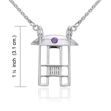 Art Deco Silver Necklace TNC065 - Jewelry