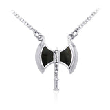 Viking Axe Silver Necklace TNC099 - Jewelry