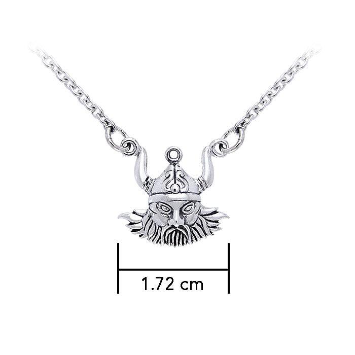Viking Warrior Silver Necklace TNC100 - Jewelry