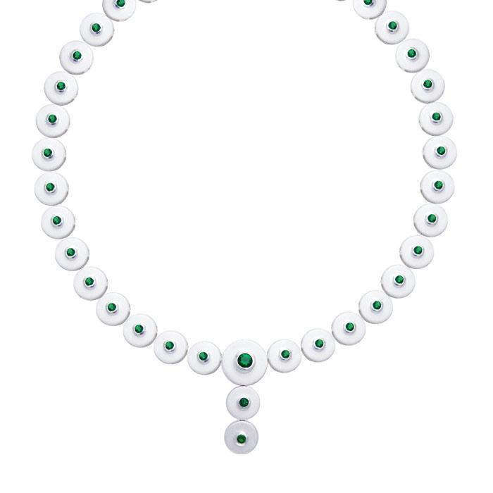 Danu Silver and Gem Celtic Necklace TNC154 - Jewelry